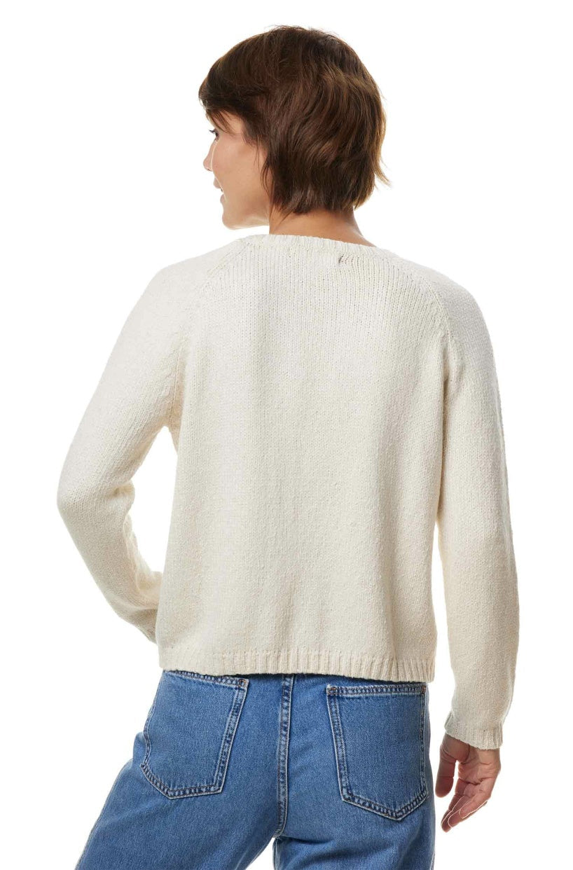 Alpaka Rundhals Damen Pullover ELLA – Baby Alpaka & Bio-Pima Baumwolle