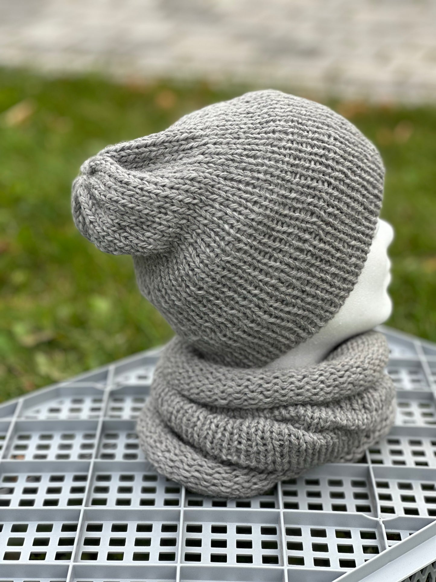 Premium Mütze Alpaka Beanie 100% Alpaka Wolle Handarbeit