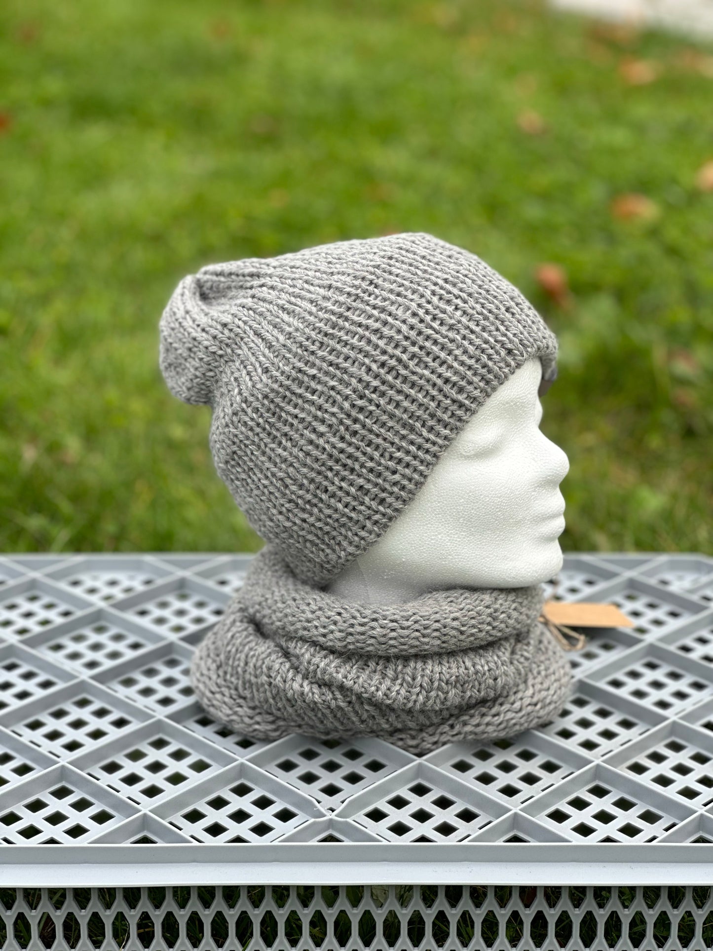 Premium Mütze Alpaka Beanie 100% Alpaka Wolle Handarbeit