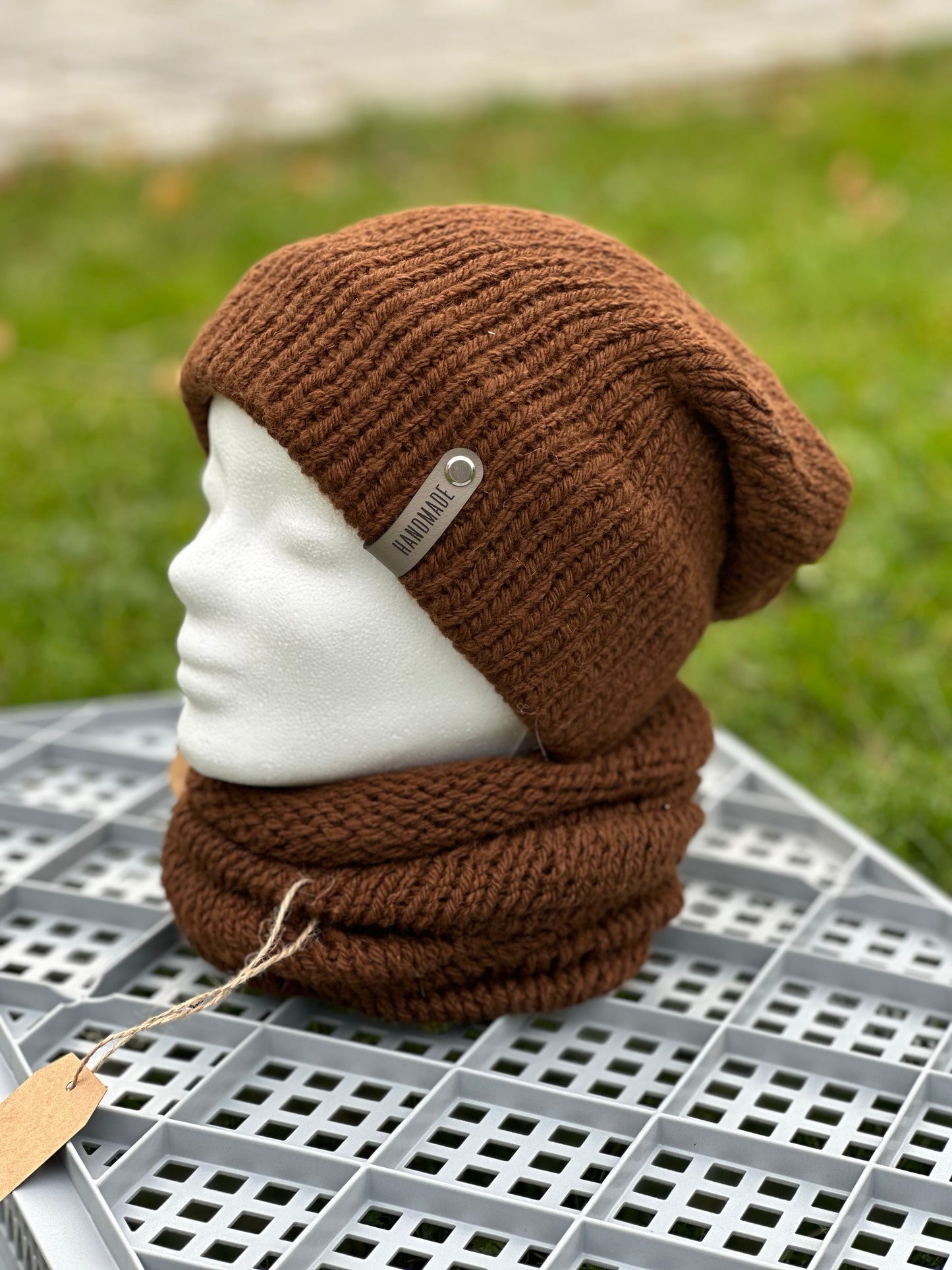 Premium Mütze Alpaka Beanie 100% Alpaka Wolle Handarbeit