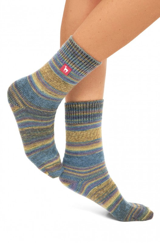 Alpaka Socken super warm und weich, Kuschelsocken