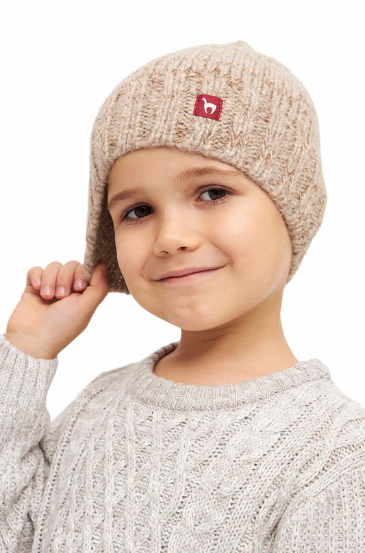 Kindermütze Alpaka Mütze Premium Alpakamütze
